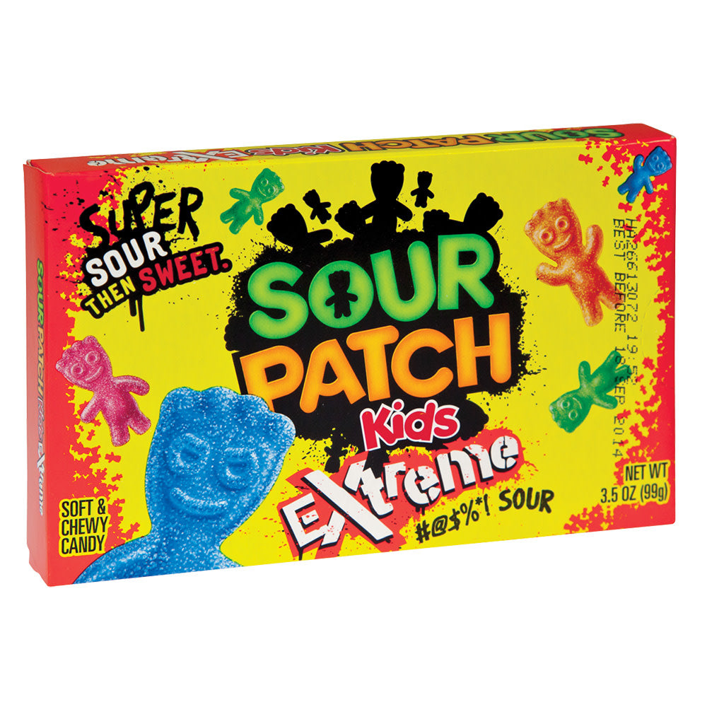 CANDY SOUR PATCH KIDS 99 GR EXTREME THEATER BOX | 12 x 99g