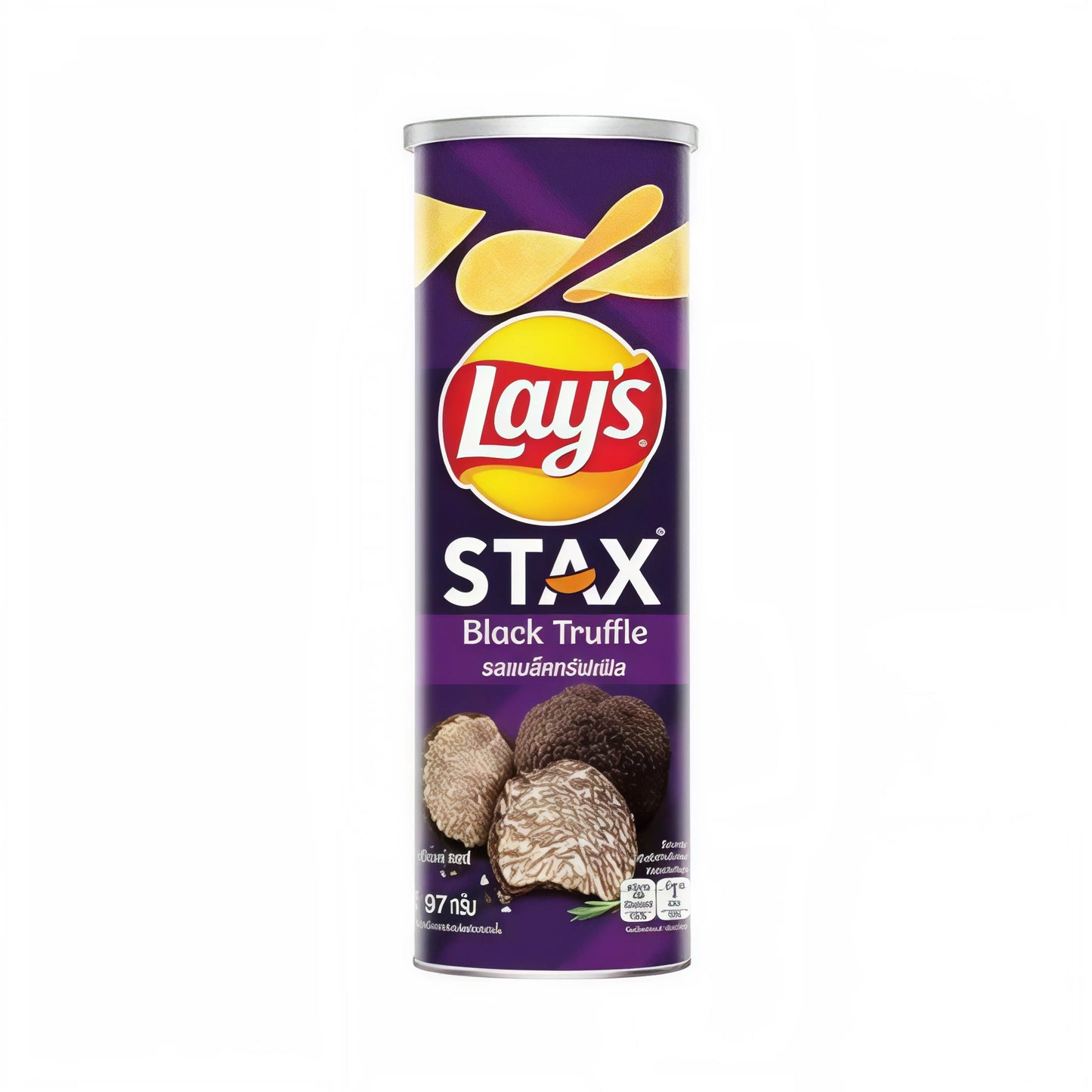 SNACK LAYS 90 GR STAX BLACK TRUFFLE | 24 x 90g