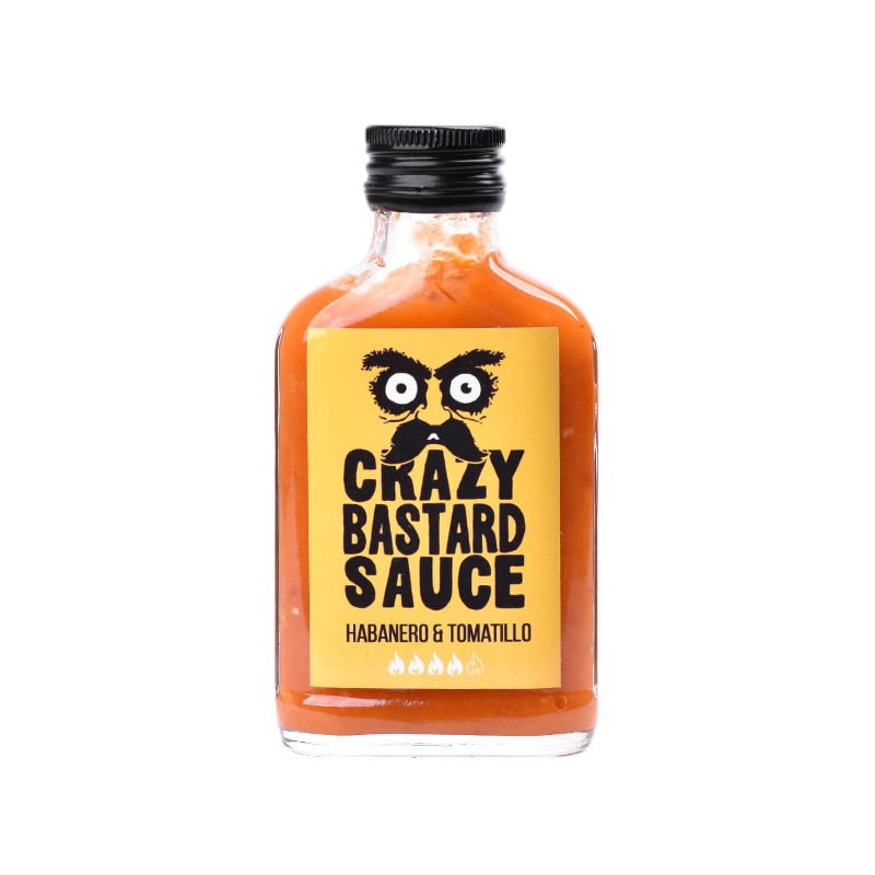 Crazy Bastard Habanero & Tomatillo | 8 x 100ml