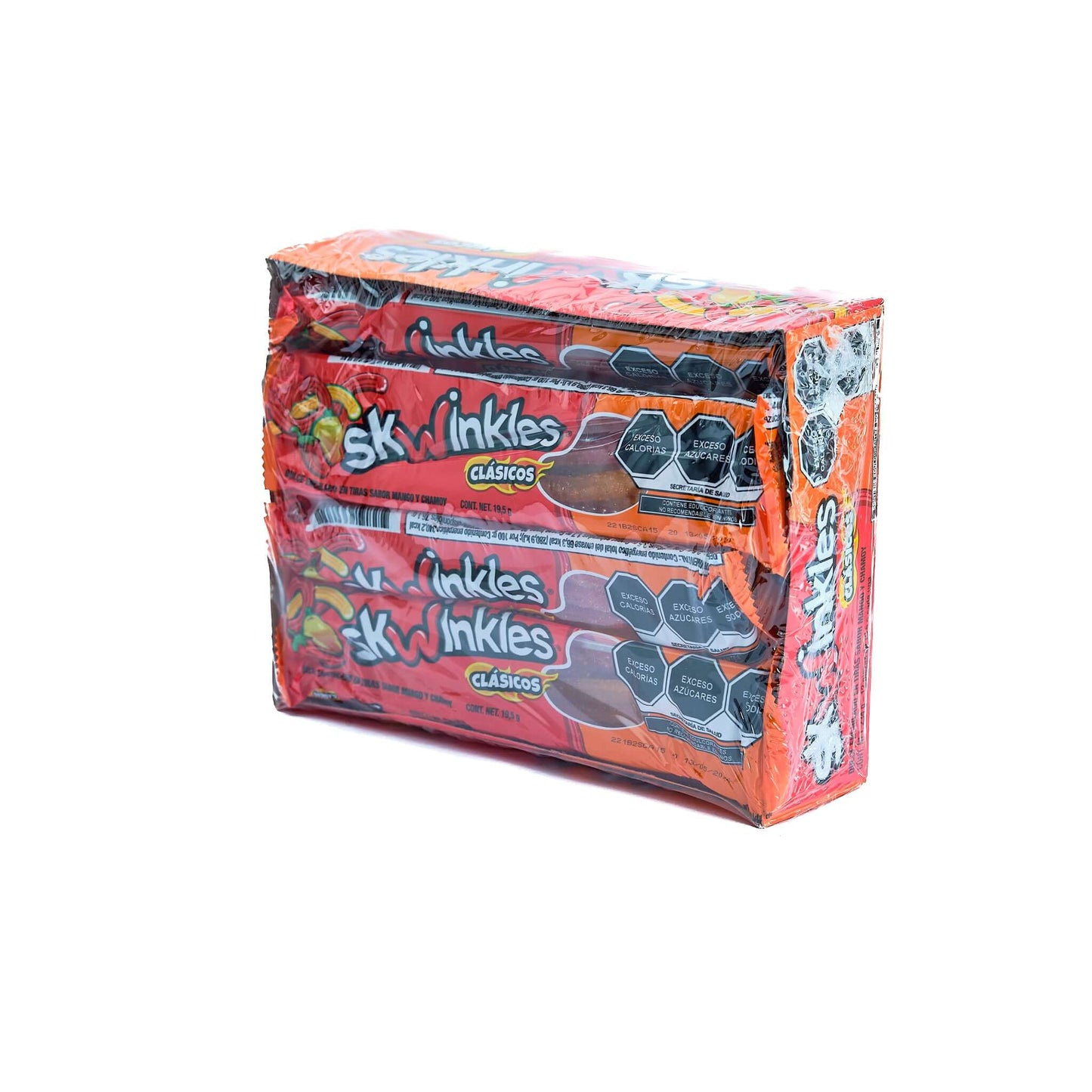 Skwinkles Clasicos Chamoy Y Mango | 12 x 19,5gr