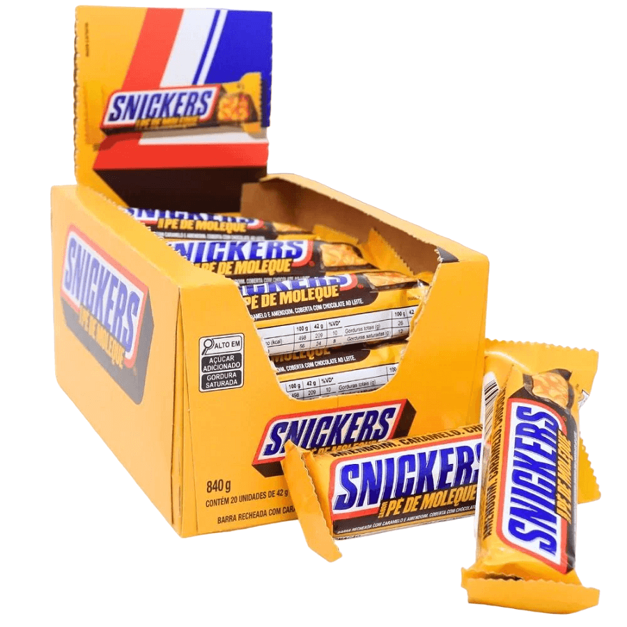 Snickers Pe De Moleque | 20 x 42gr