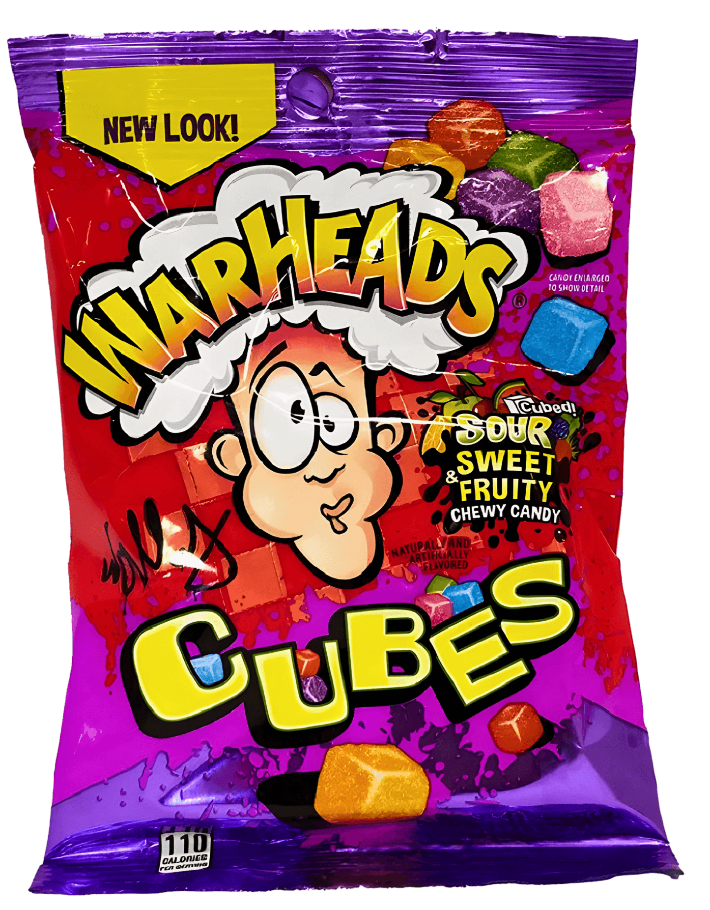 Warheads Cubes Peg Bag | 12 x 99gr