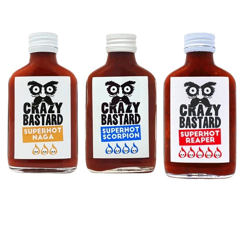Crazy Bastard Super Hot (Naga, Reaper & Scorpion) | 3 x 100ml