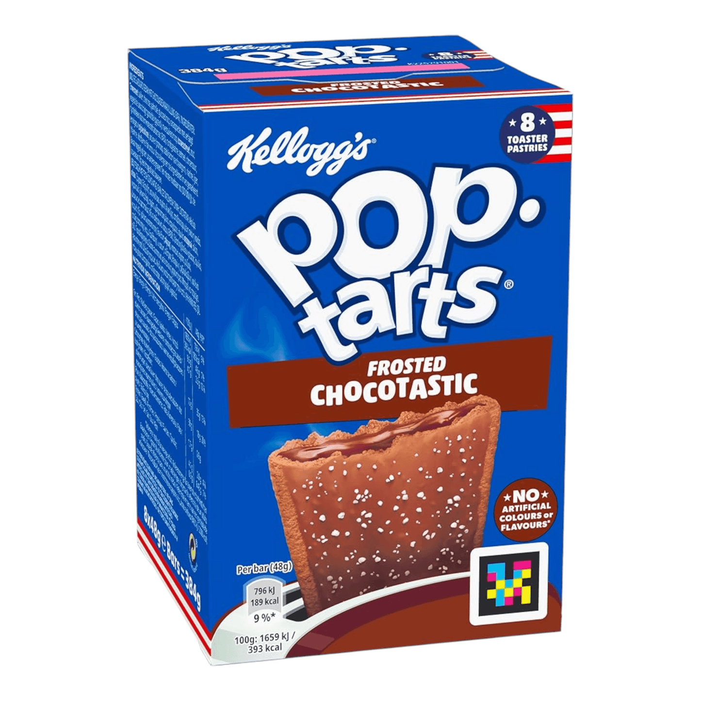Pop Tarts Frosted Chocotastic | 6 x 4 x 2 x 48gr