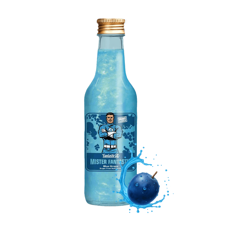 Marvel Mister Fantastic Blue Grape | 12 x 330ml