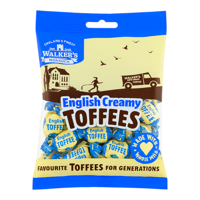 Walker'S Nounsuch English Creamy Toffees | 12 x 150gr