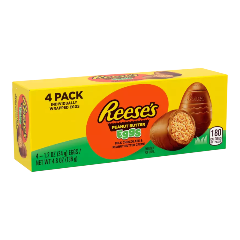 Reeses Peanut Butter Milk Eggs | 24 x 68gr