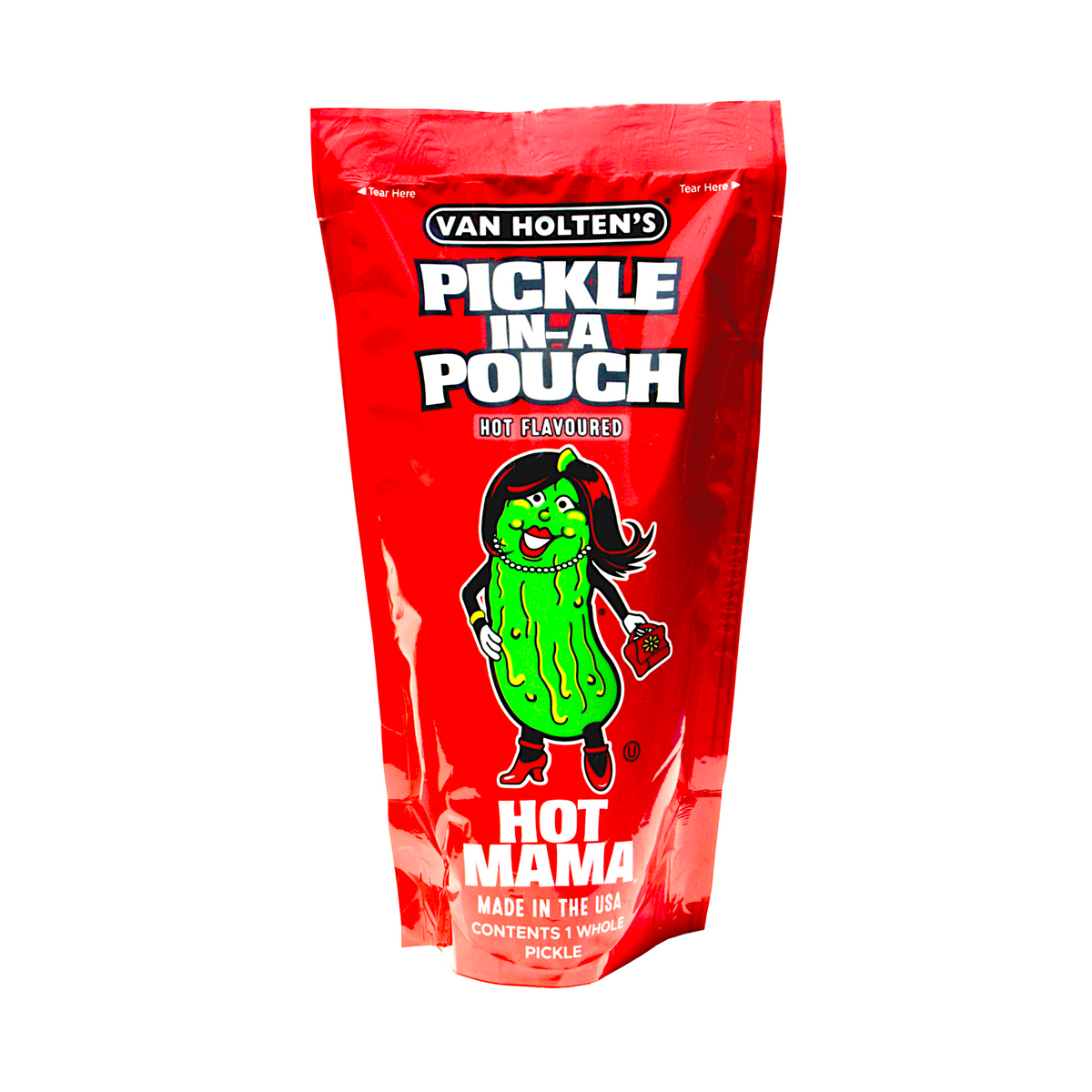 VEGET VAN HOLTENS 242 GR PICKLES HOT MAMA PICKLE JUMBO (EU) | 12 x 242g