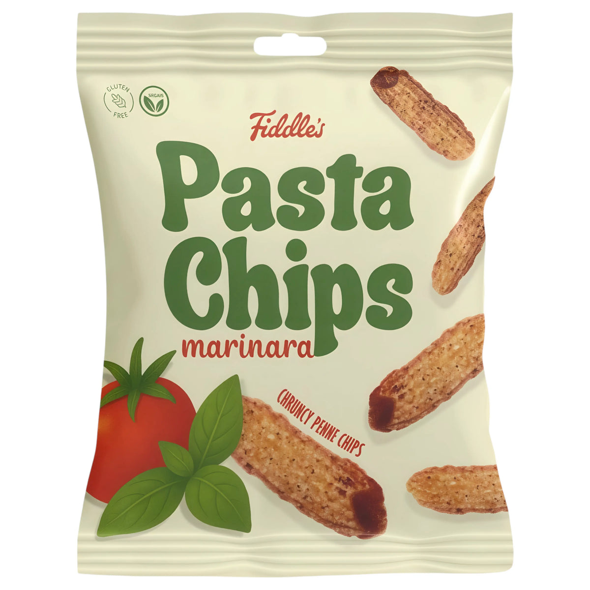 SNACK FIDDLES 80 GR PASTA CHIPS MARINARA | 10 x 80g