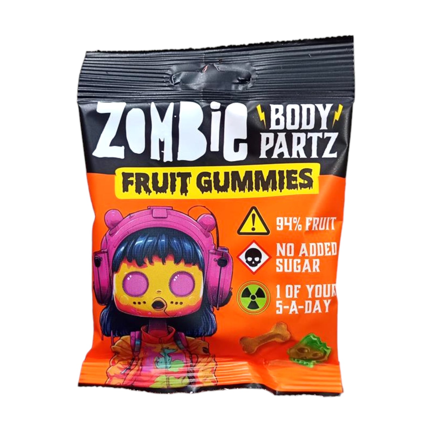 XPROD ZOMBIE 35 GR FRUIT BODY PARTZ GUMMIES | 12 x 35g