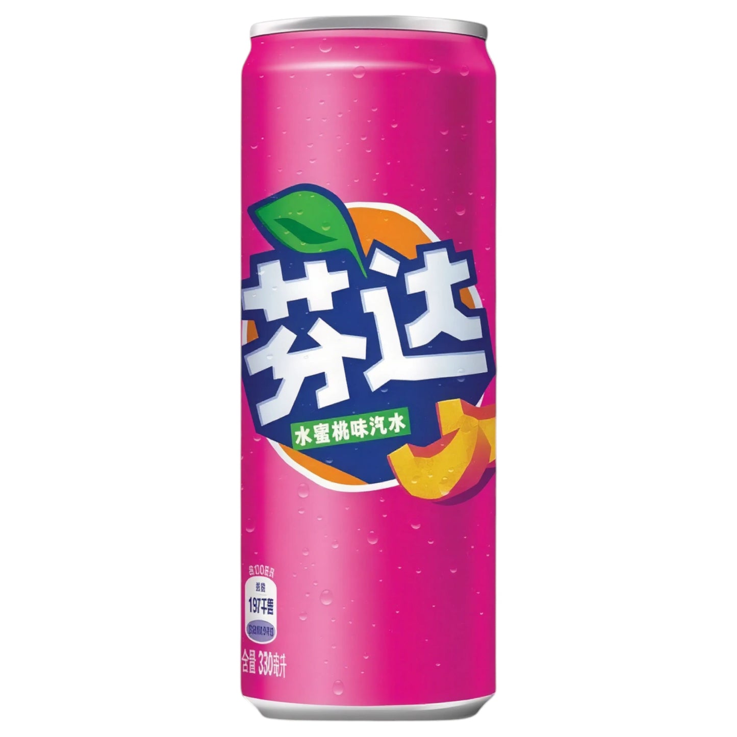 BEVER FANTA 330 ML WHITE PEACH CAN ASIAN (12 UN) | 12 x 330ml