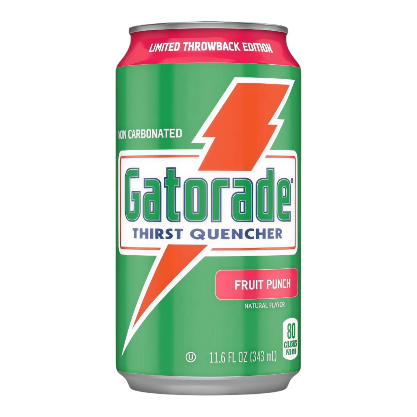 BEVER GATORADE 343 ML FRUIT PUNCH CAN | 24 x 343ml