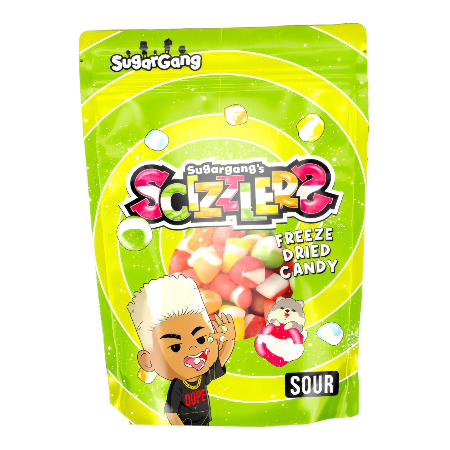 CANDY SUGARGANG 9 x 75 GR SCIZZLERS SOUR