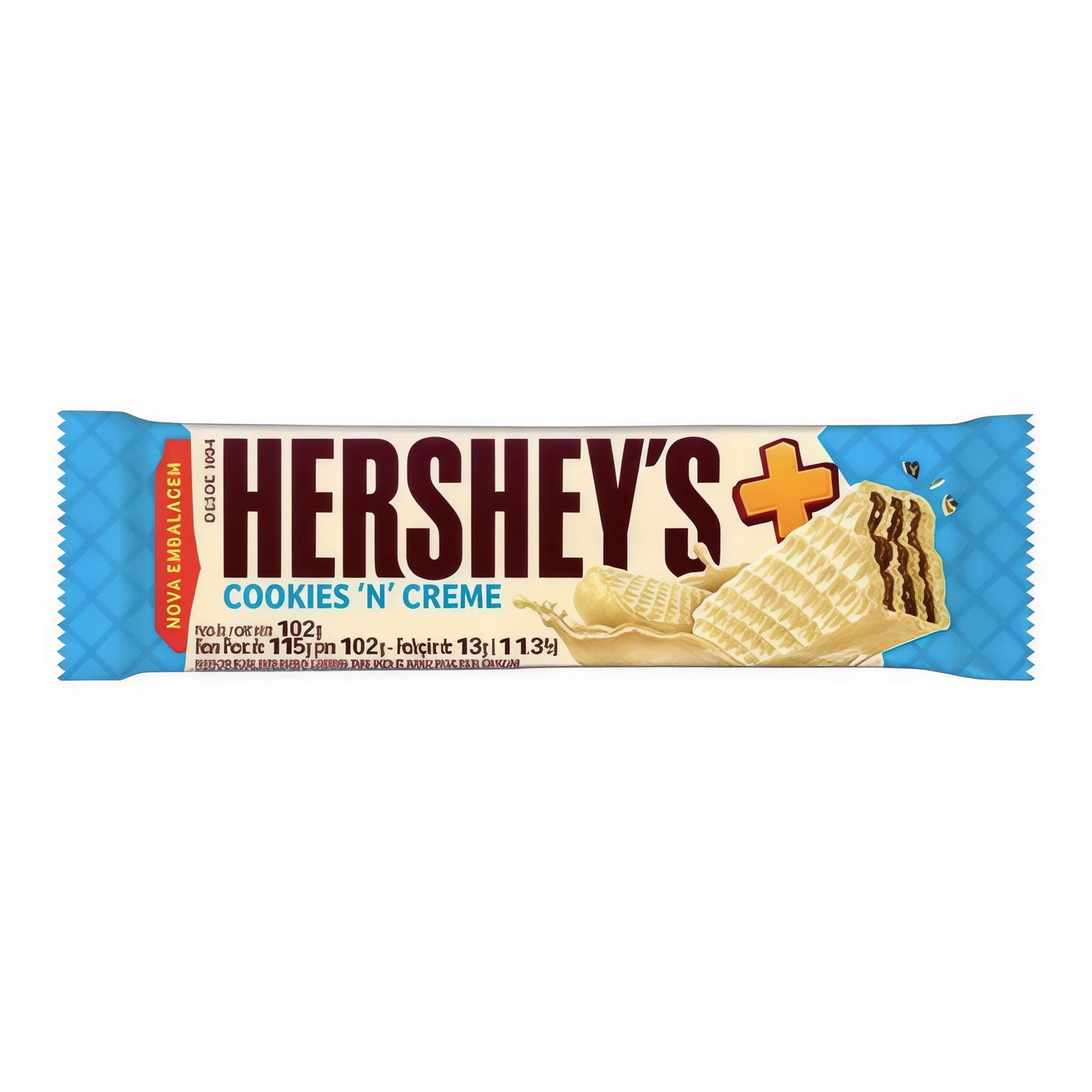 XPROD HERSHEYS 102 GR WAFER COOKIES N CREAM | 48 x 102g