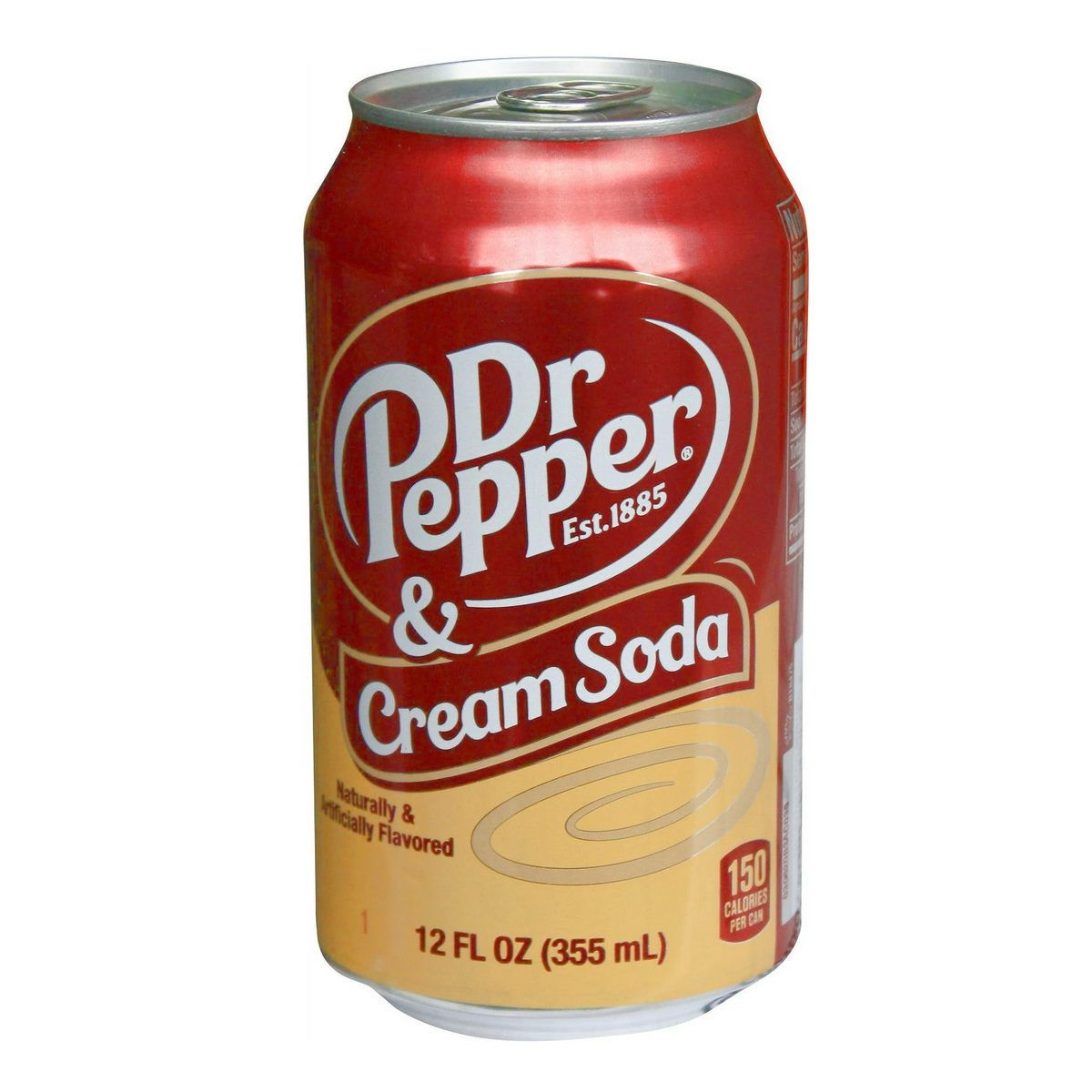 BEVER DR PEPPER 355 ML CREAM SODA (12 UN) | 12 x 355ml