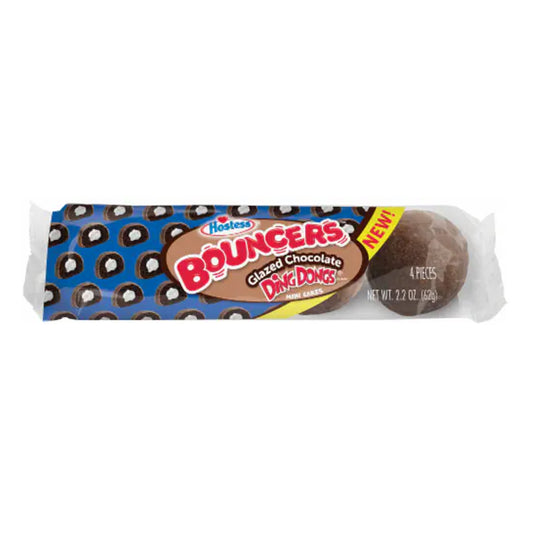 Hostess Bouncers Glazed Ding Dong | 8 x 62g