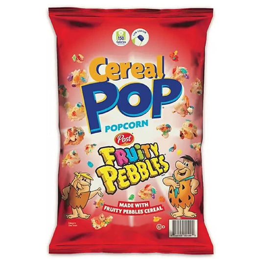 Cereal Pop Popcorn Fruity Pebbles | 12 x 149g