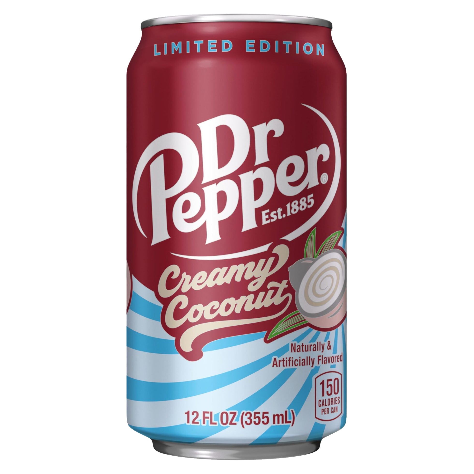 Dr Pepper Creamy Coconut 24 x 355ml Candybrands