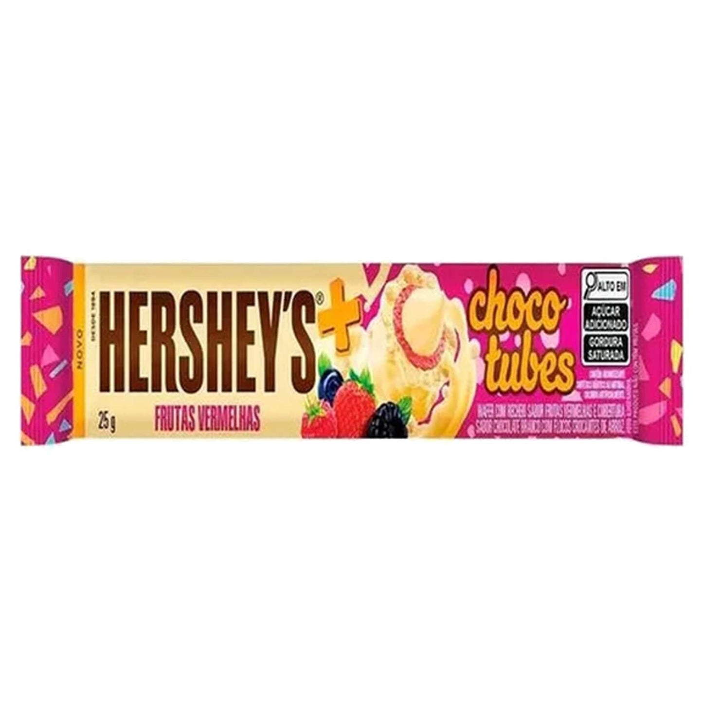 Hershey's Choco Tubes Wildberries | 15 x 25g