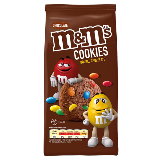 M&M Cookies Double Chocolate | 8 x 180g