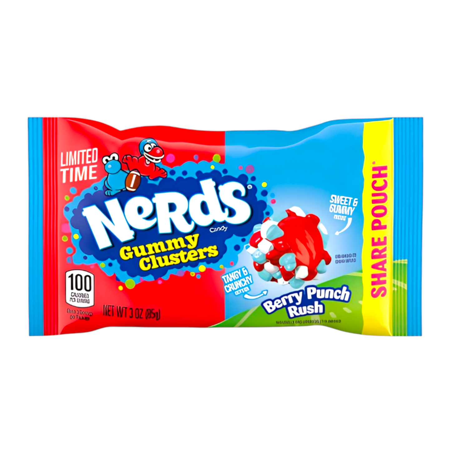 Nerds Gummy Clusters Berry Punch Rush | 12 x 85gr