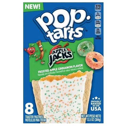 Pop Tarts Frosted Apple Jacks | 12 x 384g