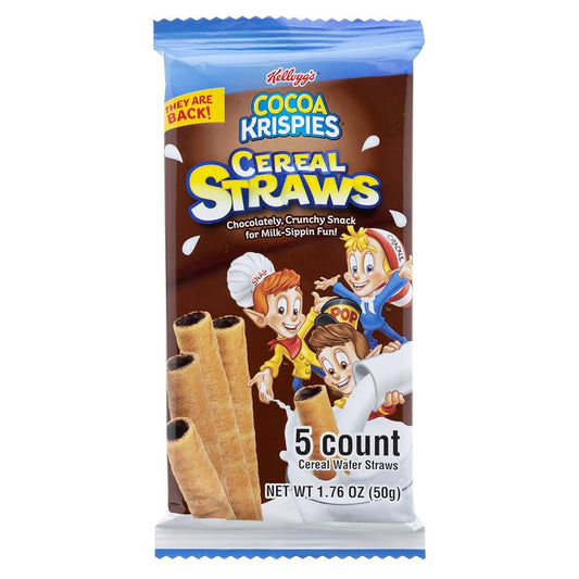 Rice Krispie Cocoa Cereal Straws | 13 x 50g