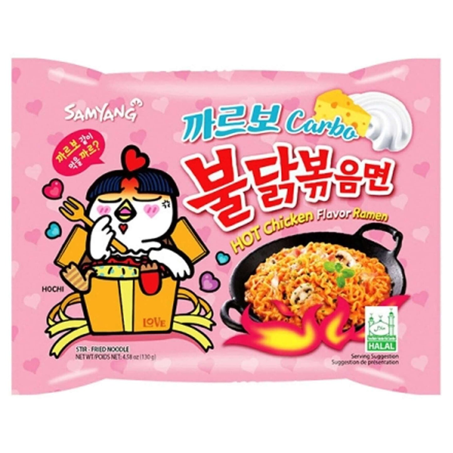 Samyang Buldak Hot Chicken Flavor Ramen Carbonara | 40 x 130g