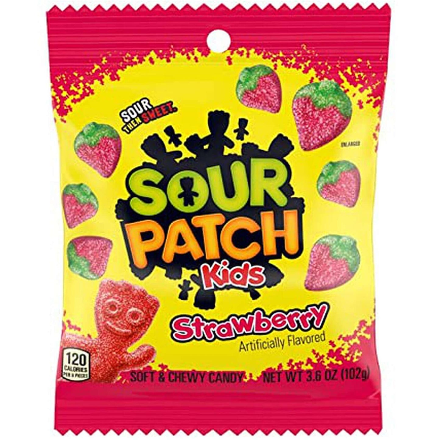 Sour Patch Kids Strawberry | 12 x 102g