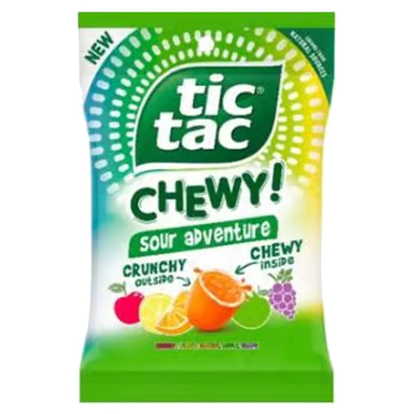 Tic Tac Chewy Sour Adventure | 12 x 79g