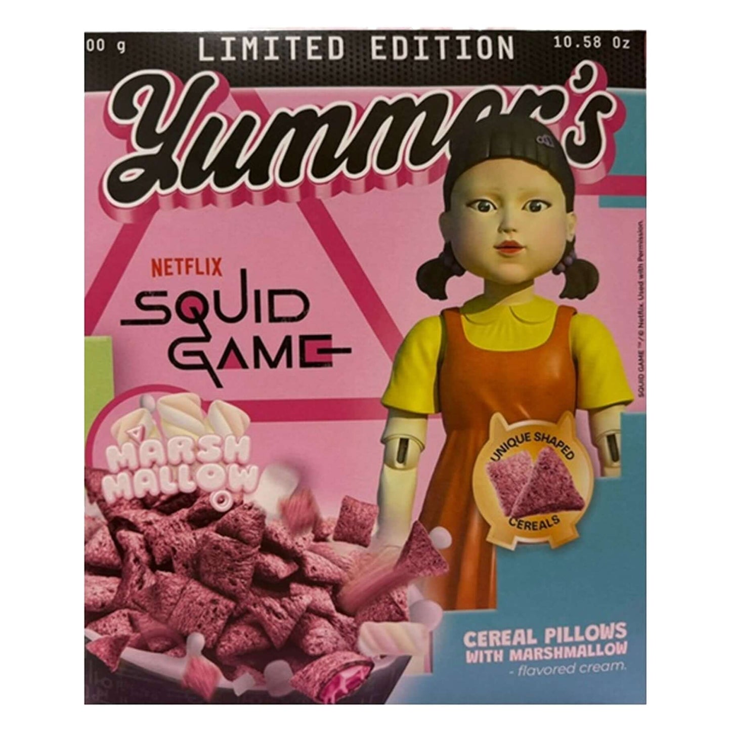 Yummers Squid Game Marshmallow Cereal | 12 x 300g