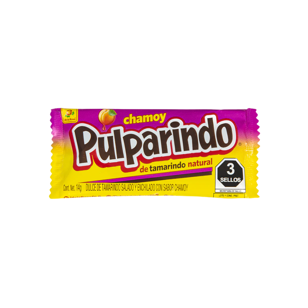 CANDY DE LA ROSA 20 x 14 GR PULPARINDO CHAMOY