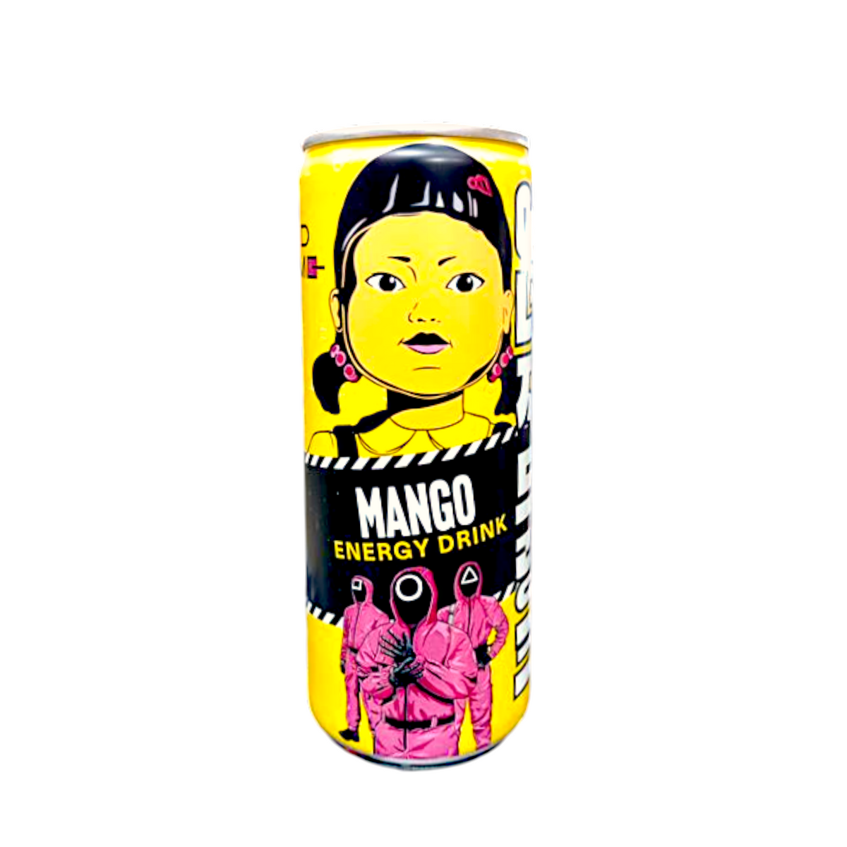 BEVER SQUID GAME 250 ML MANGO ENERGY DRINK (PFAND) | 24 x 250ml