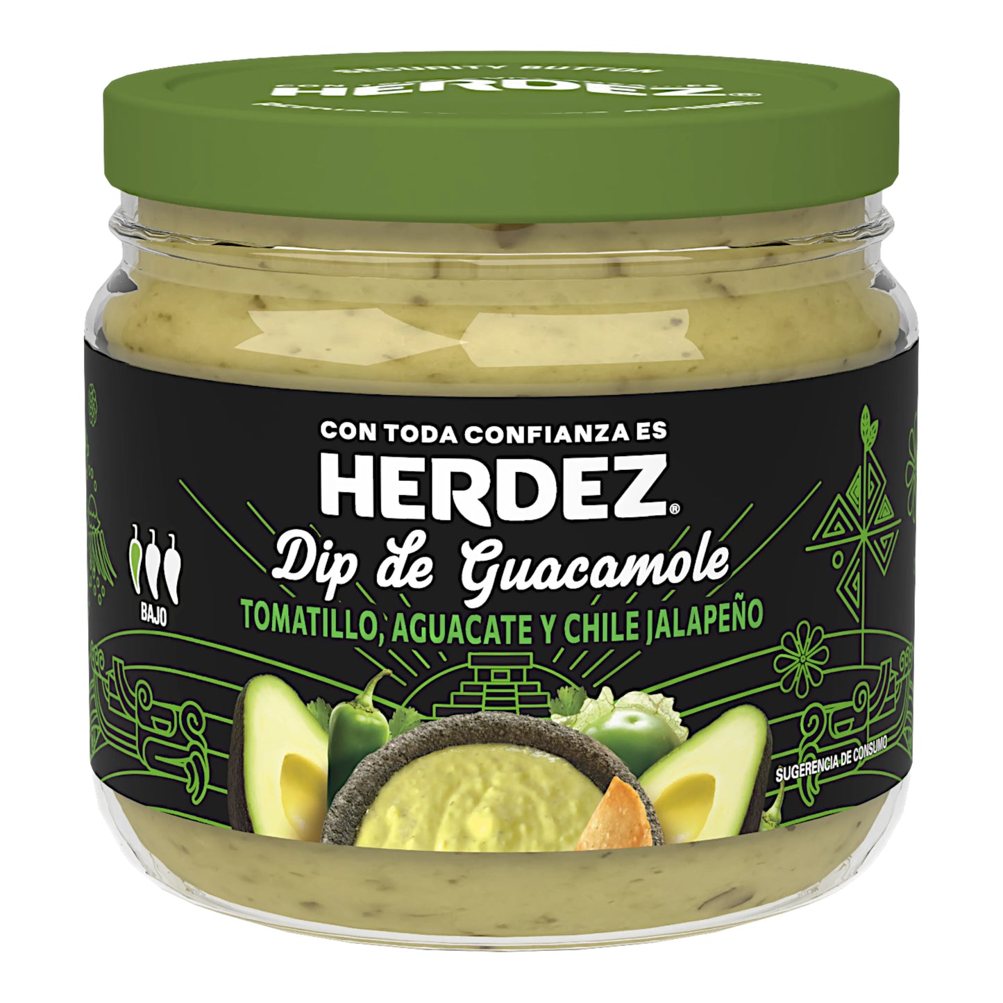 DIPSA HERDEZ 300 GR DIP DE GUACAMOLE (DE/NL/FR) | 6 x 300g