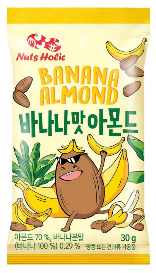 Nuts Holic Banana Almond  | 8x30g