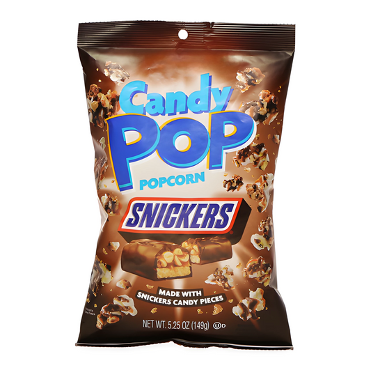 SNACK POP 149 GR POPCORN SNICKER | 12 x 149g