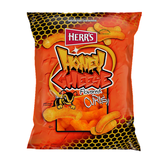 SNACK HERRS 28 GR HONEY CHEESE CURLS | 42 x 28g