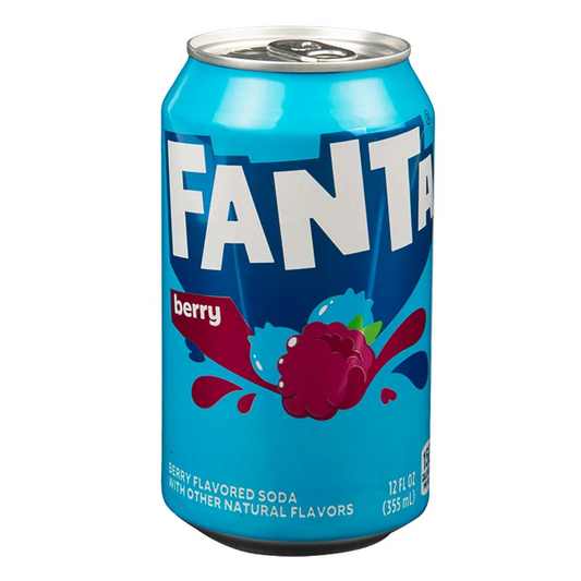 BEVER FANTA 355 ML BERRY CAN | 12 x 355ml
