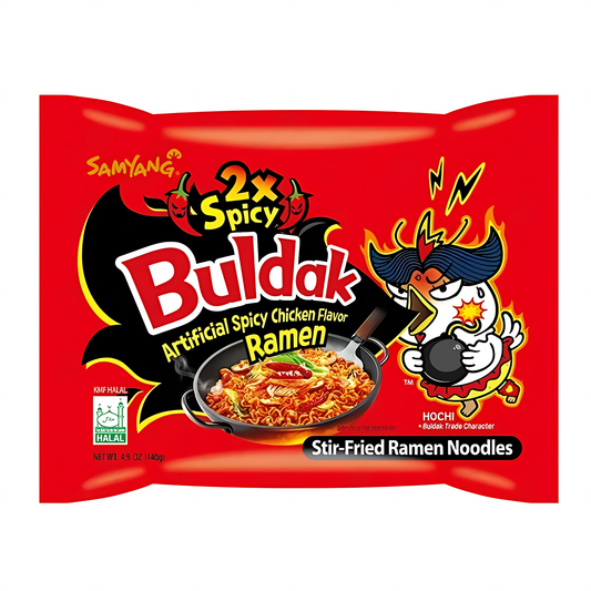 PDISH BULDAK 5 x 140 GR 2x SPICY HOT CHICKEN NOODLE | 8 x 5 x 140g