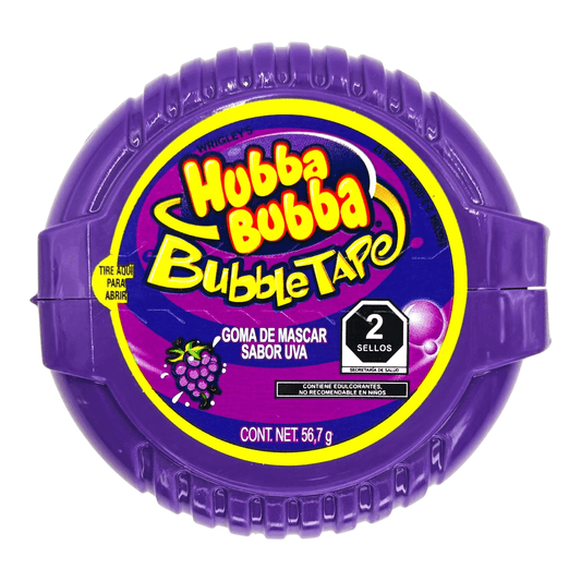 Hubba Bubba Grape (Mexico Edition) | 6 x 56gr