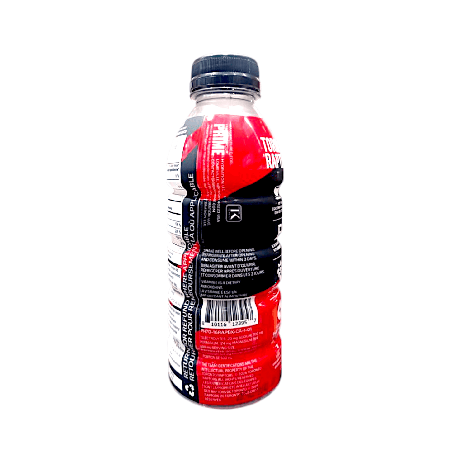 Prime Raptors Red Black | 12 x 500ml