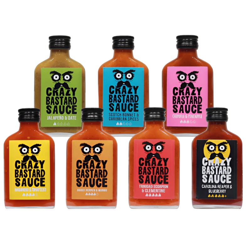 Crazy Bastard Full Range | 7 x 100ml