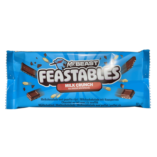 Mr Beast Feastables Crunch Chocolate | 10 x 60g