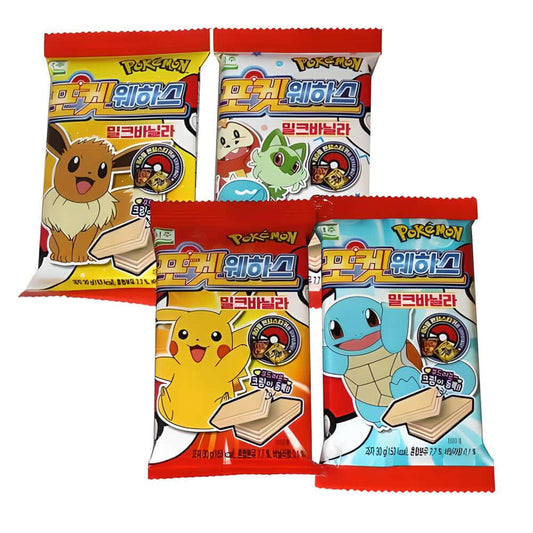 Seoju Pokemon Water Milk Vanilla | 4 x 20 x 30gr