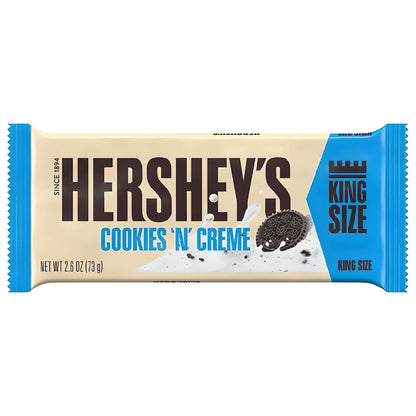 Hersheys Cookies N Cream King Size | 18 x 73gr
