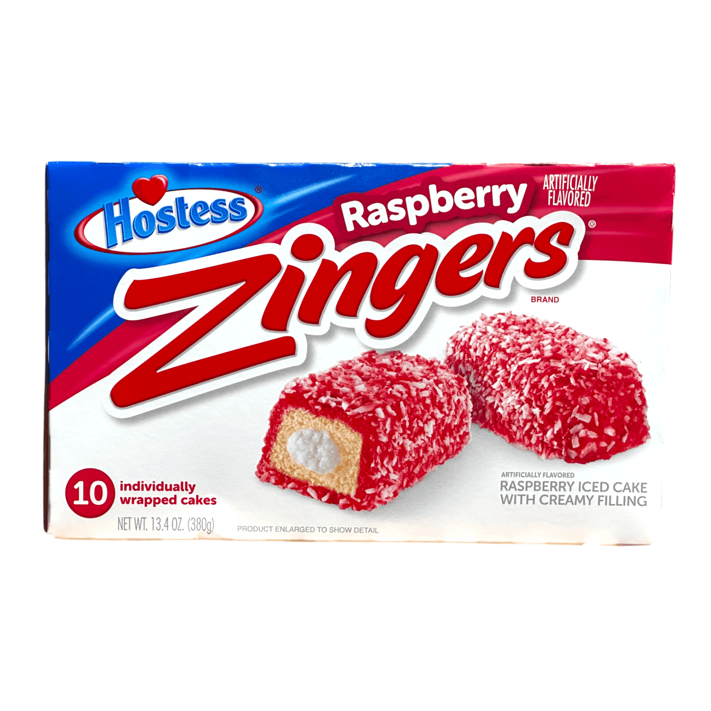 Hostess Zingers Raspberry | 6 x 10 x 38gr