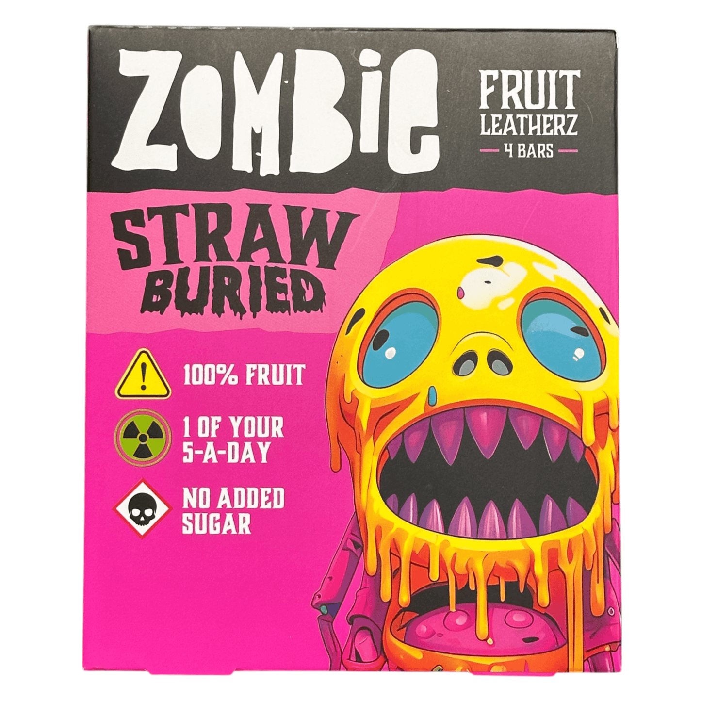 Zombie Straw Buried Fruit Leatherz Bars | 10 x 4 x 25gr