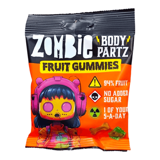 Zombie Body Partz Fruit Gummies | 12 x 35g