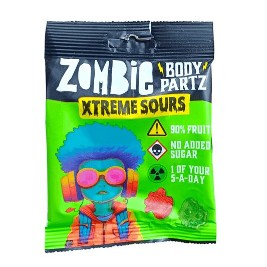 Zombie Body Partz Extreme Sour Gummies | 12 x 35g