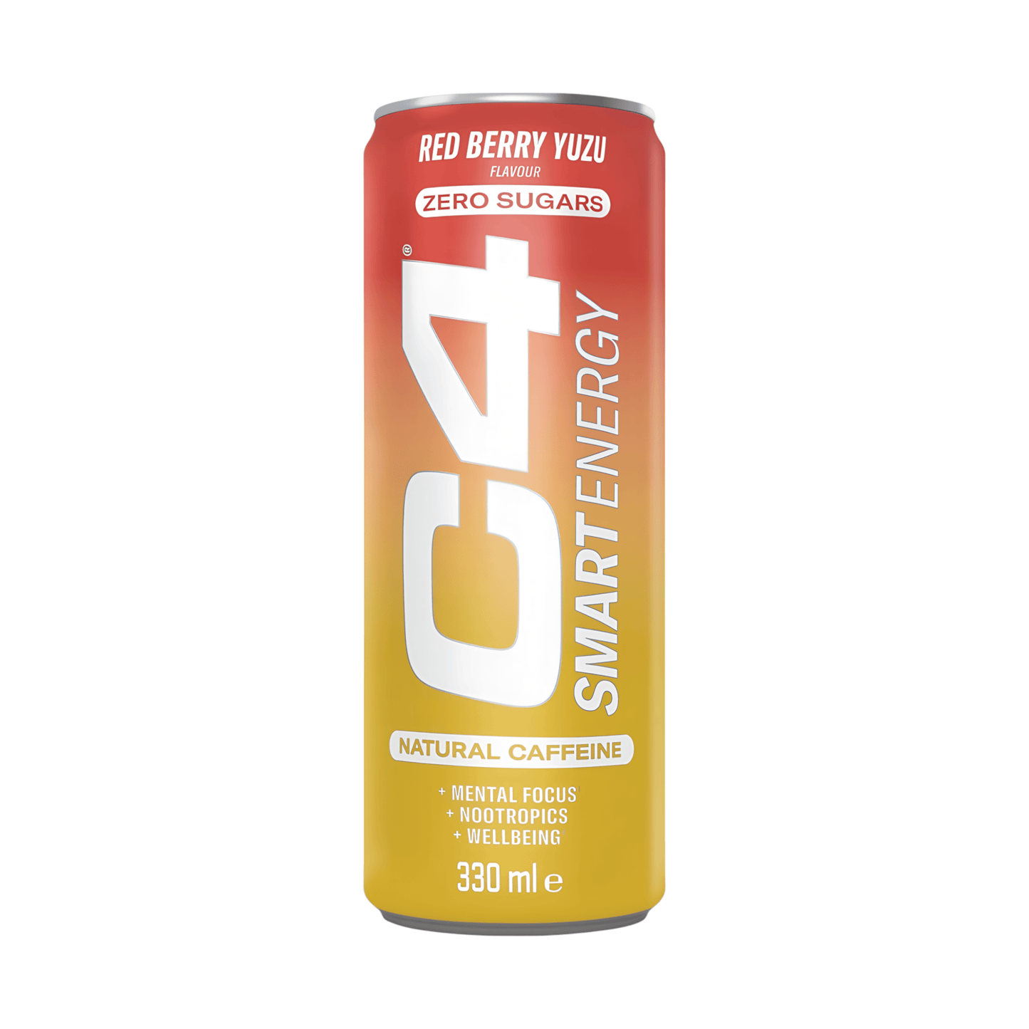 C4 Red Berry Yuzu | 12 x 330ml